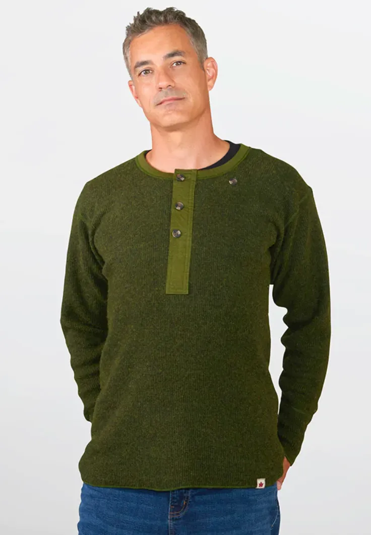 Stanfield's HERITAGE HEAVY WEIGHT WOOL HENLEY