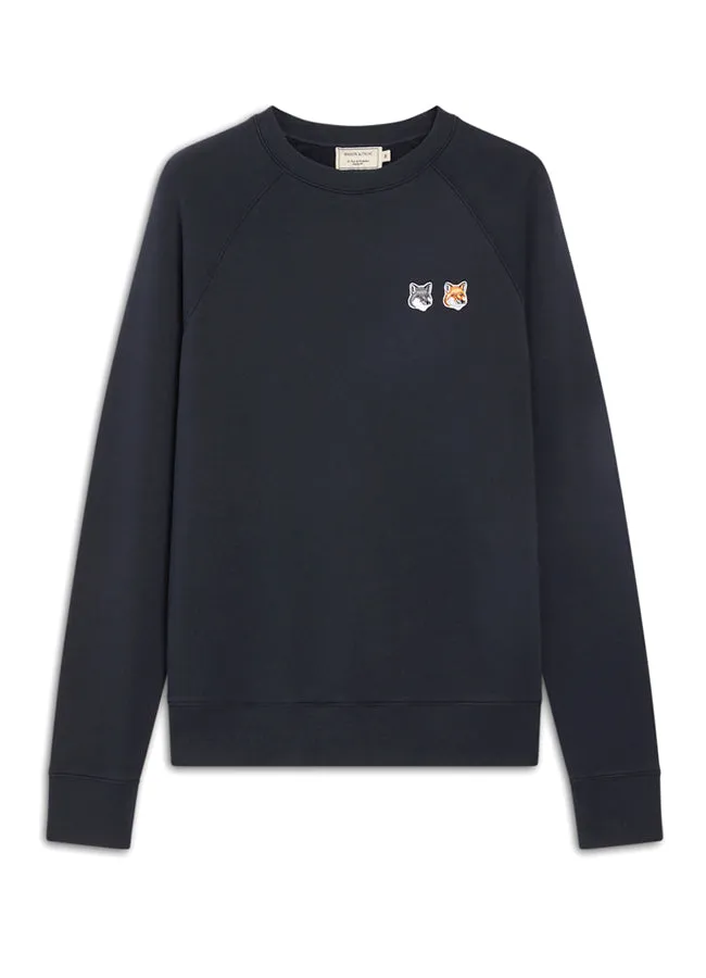 Sweatshirt Double Fox Head Patch FM00358KM0002