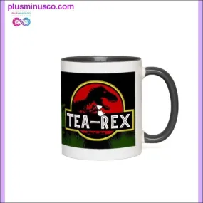 Tea Rex Accent Mugs