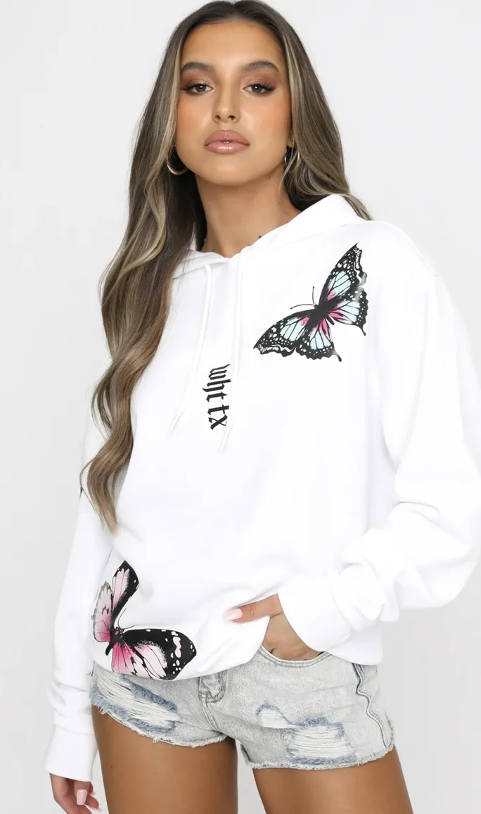 WHITE FOX  |Street Style Long Sleeves Plain Cotton Medium Logo