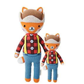 Wyatt the Fox Knit Doll by Cuddle & Kind